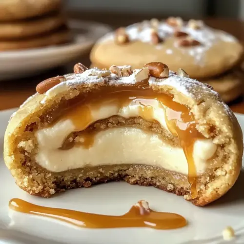 Karamell Käsekuchen Kekse