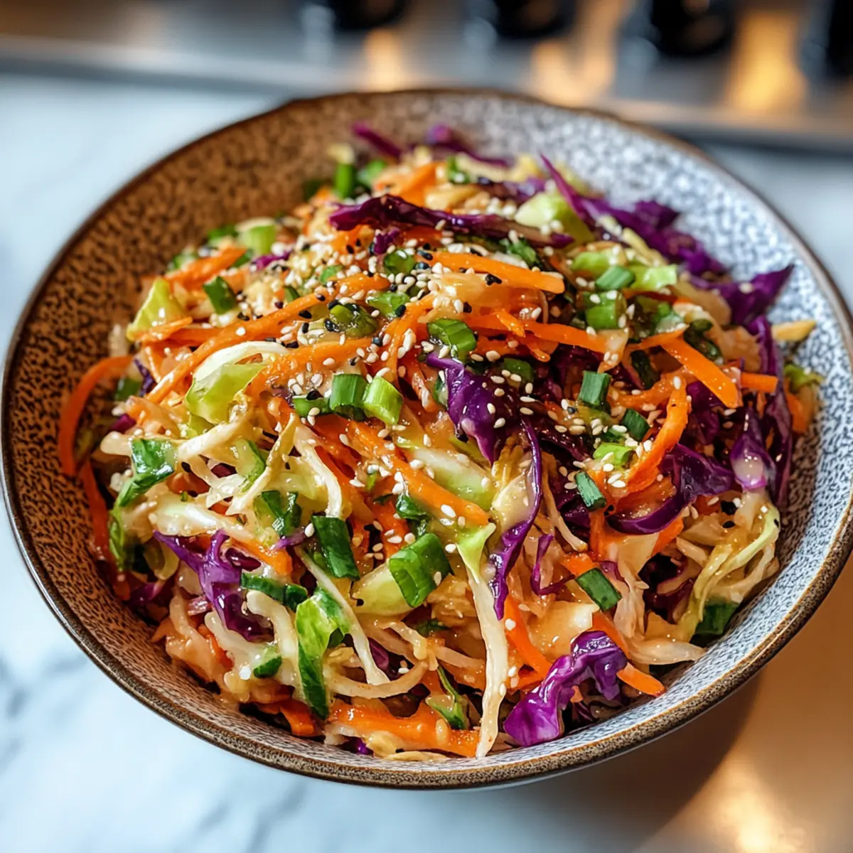 Koreanischer Krautsalat Rezept Zutaten: - 1/2 Kopf Chinakohl, in Streifen geschnitten - 1 Karotte, gerieben - 1/2 Tasse Frühlingszwiebeln, gehackt - 1/4 Tasse Koriander, gehackt - 2 Esslöffel Sesamöl - 1 Esslöffel Reisessig - 1 Esslöffel Sojasauce - 1 Esslöffel Zucker - 1 Teelöffel Chilipulver (nach Geschmack) - Salz, nach Geschmack Anleitung: 1. Den Chinakohl, die Karotte, die Frühlingszwiebeln und den Koriander in eine große Schüssel geben. 2. In einer separaten Schüssel Sesamöl, Reisessig, Sojasauce, Zucker und Chilipulver vermengen. 3. Die Mischung über das Gemüse gießen und gut vermengen. 4. Mit Salz abschmecken und vor dem Servieren mindestens 30 Minuten ziehen lassen.